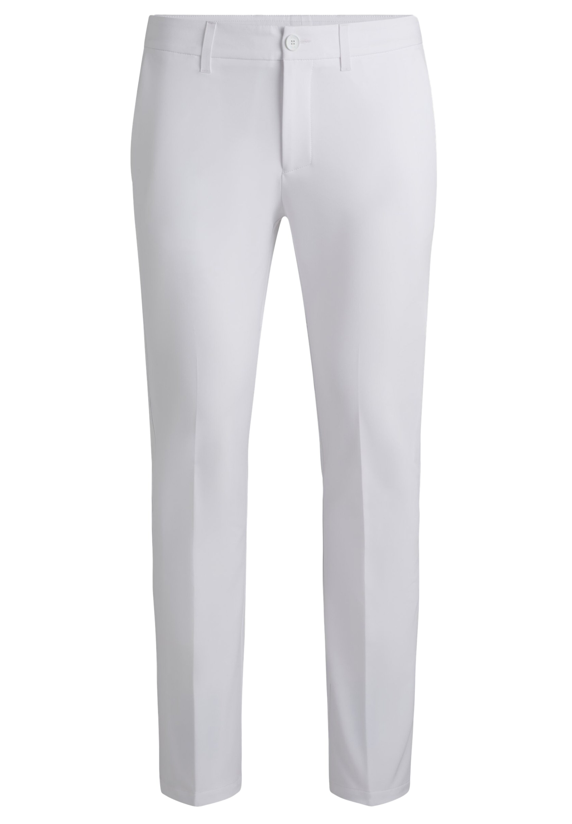 BOSS Slim fit Chino Pants 'Commuter' in White: front