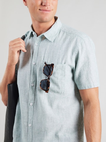 QS Regular Fit Hemd in Grün