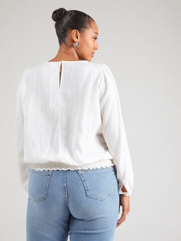 Camicia da donna 'CARTilo' di ONLY Carmakoma in bianco