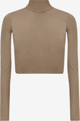 No Matter What Shirt in Bruin: voorkant