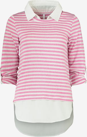 T-shirt 'Linda' Hailys en rose : devant