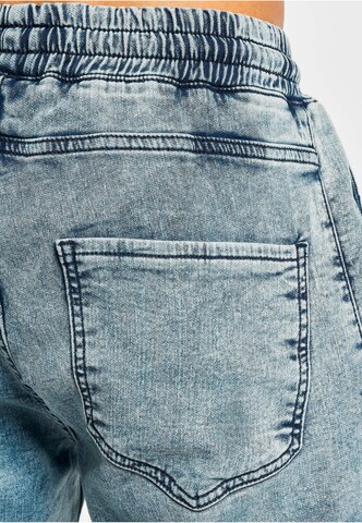 2Y Premium Tapered Cargojeans in Blauw