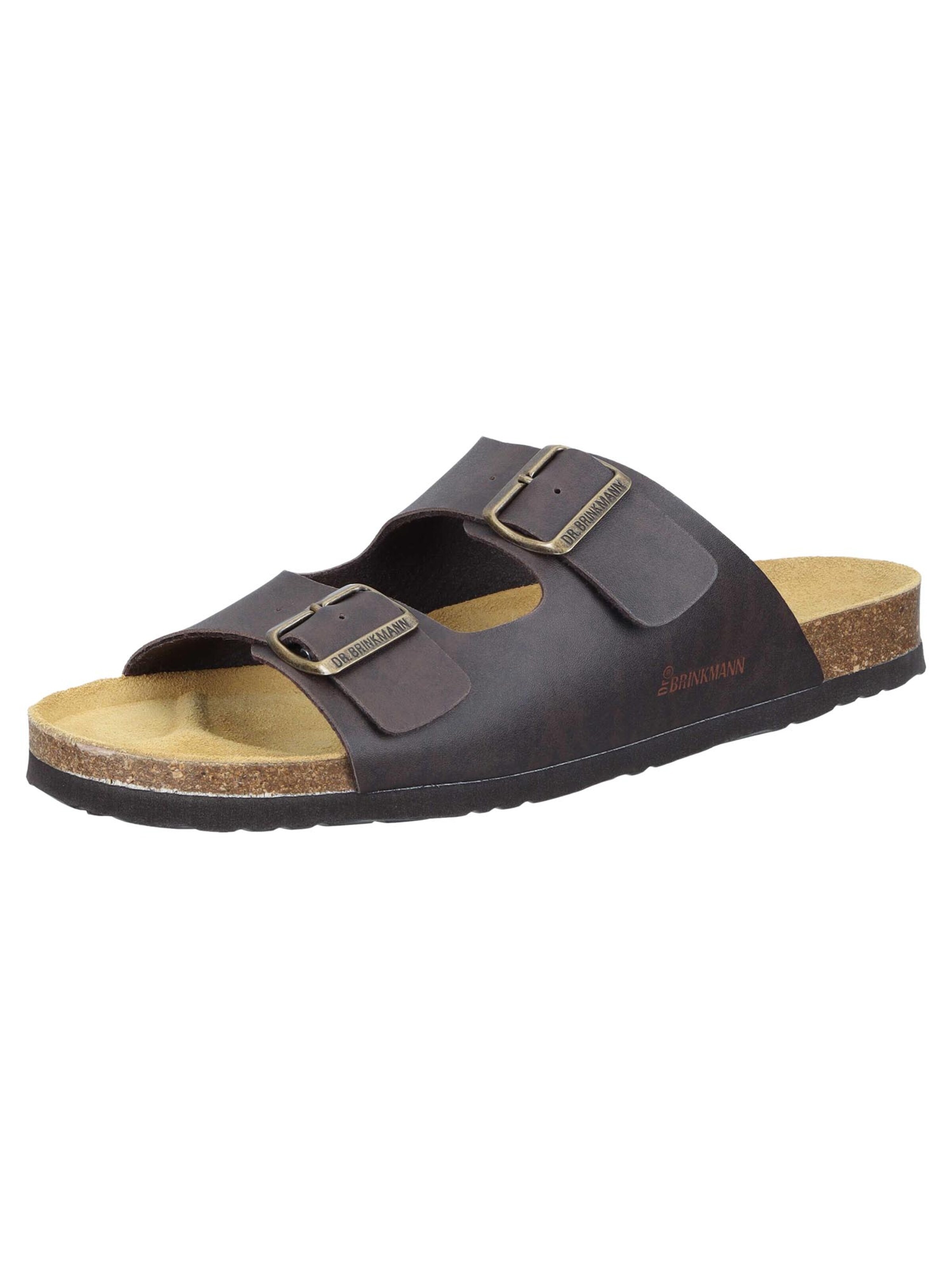 DR. BRINKMANN Mule 'Bonillo' in Brown