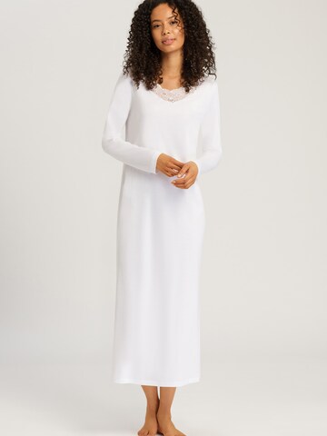 Hanro Nightgown ' Naila ' in White: front