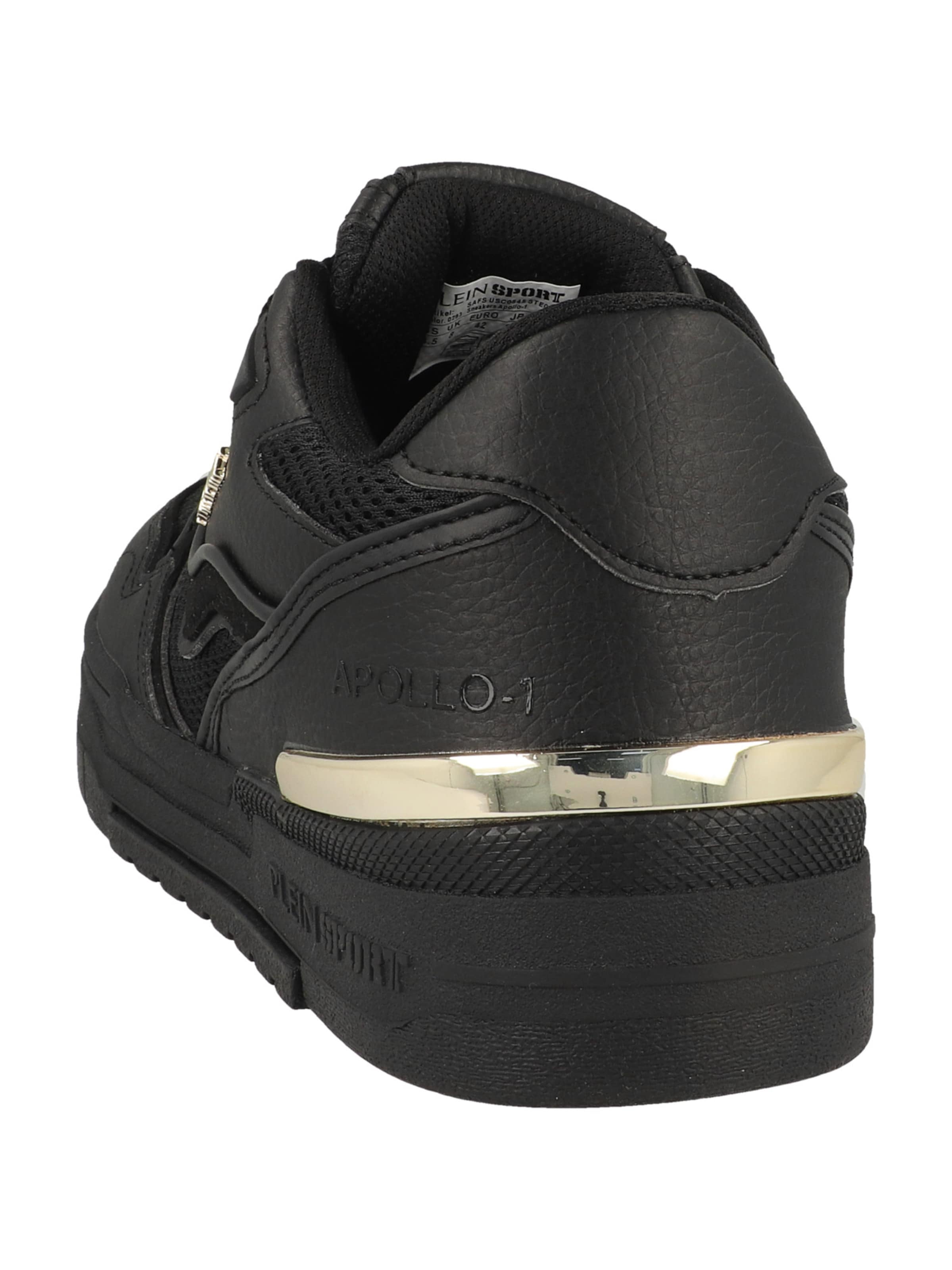 Baskets basses 'Apollo-1' Plein Sport en noir