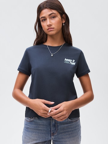 MANGO TEEN T-Shirt 'Keep' in Blau