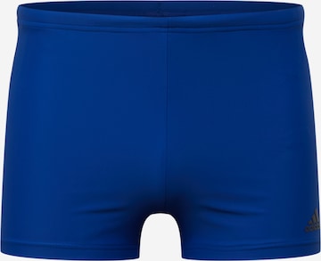 ADIDAS SPORTSWEAR Athletic Swim Trunks 'FIT BX 3S' in Blue: front