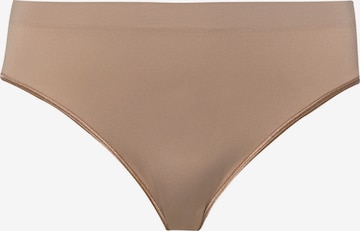 Slip ' Touch Feeling ' Hanro en beige : devant