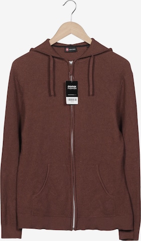 CG CLUB OF GENTS Kapuzenpullover XL in Braun: Vorderseite