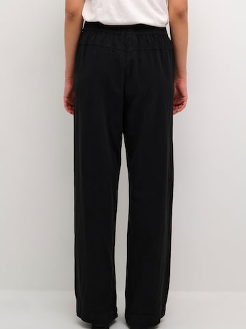 Wide Leg Pantalon 'Naya' Kaffe en noir