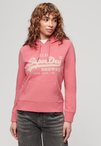 Superdry Sweatshirt in Roze