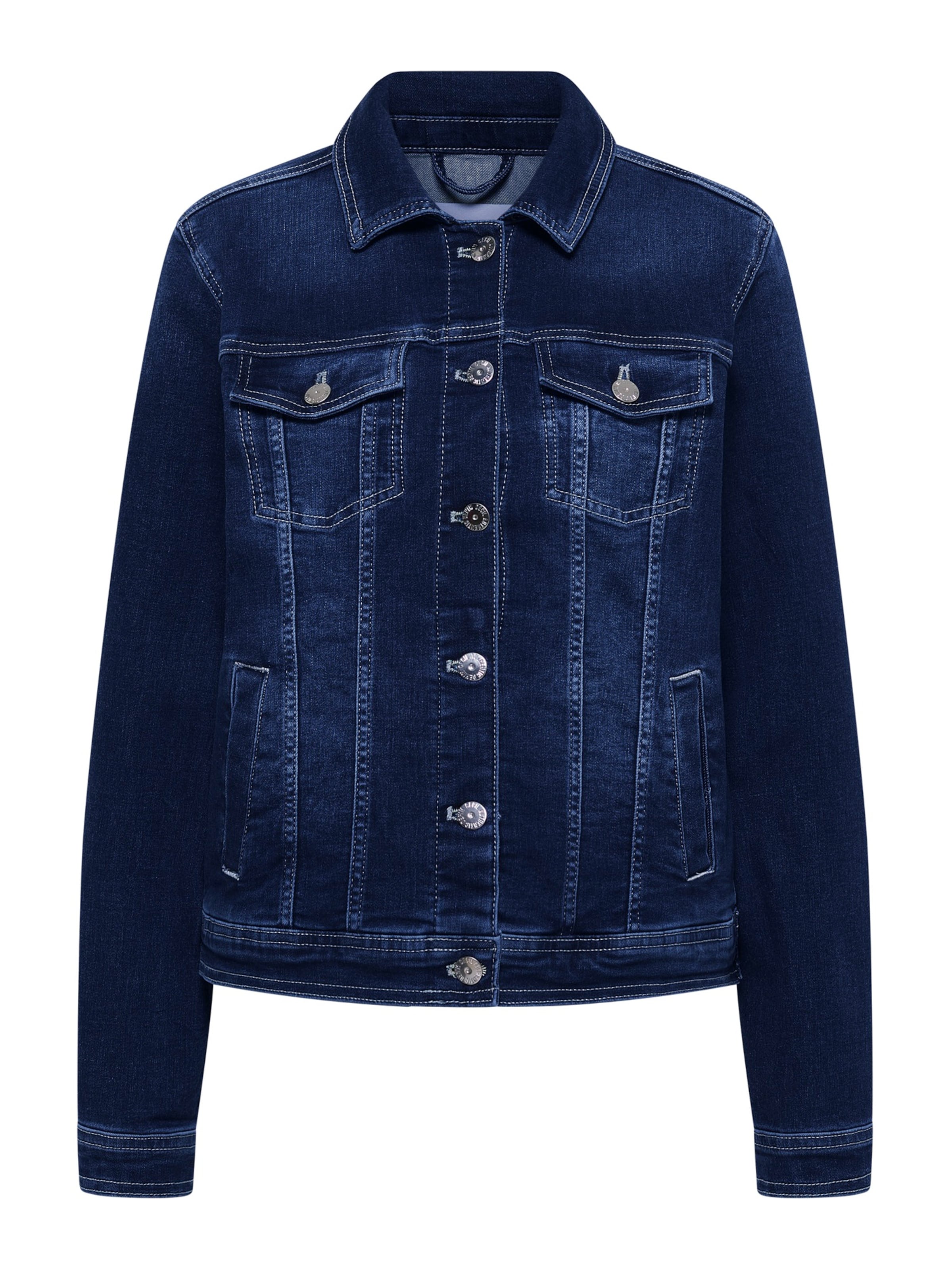 CECILPrijelazna jakna - plava boja: prednji dio