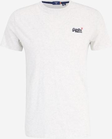 Superdry T-Shirt in Grau: predná strana