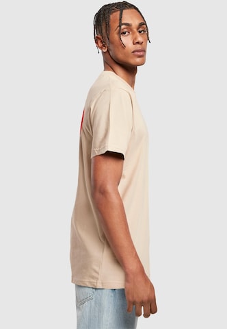 Merchcode T-Shirt 'MHSS' in Beige