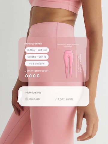 MyLibi Skinny Leggings in Pink