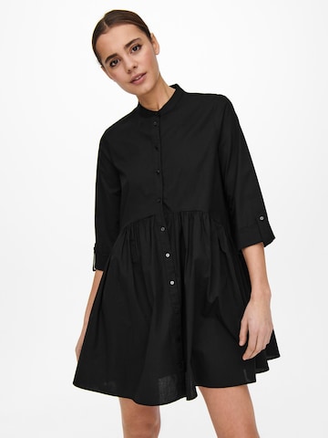 Robe-chemise 'Ditte' ONLY en noir