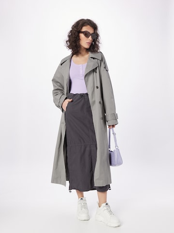 PIECES Shirt 'KITTE' in Lila