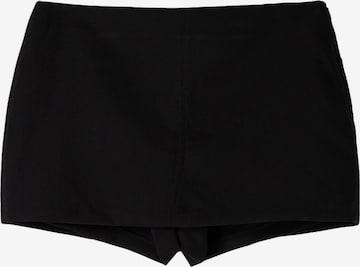 Bershka Trousers in Black: front