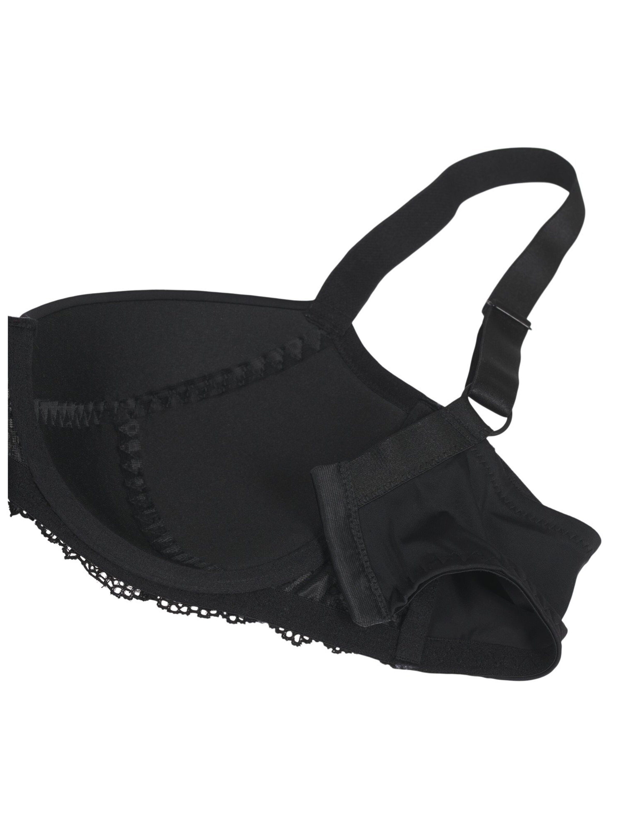 Devoted by Zizzi Tričkové Podprsenka - Čierna