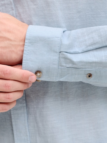 Coupe regular Chemise 'JJESUMMER' JACK & JONES en bleu