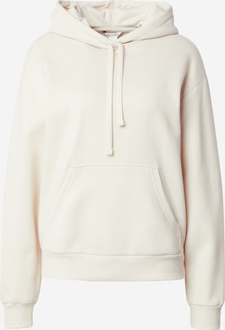 Sweat-shirt Monki en blanc : devant