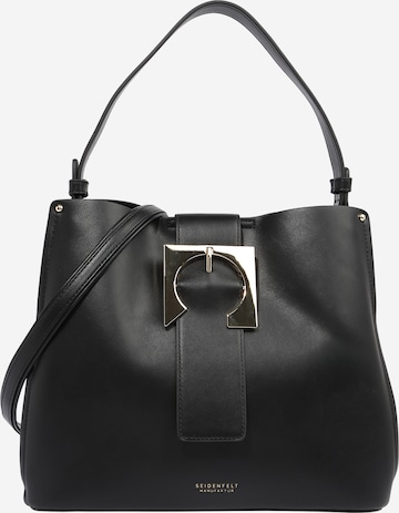 Seidenfelt ManufakturRučna torbica - crna boja: prednji dio