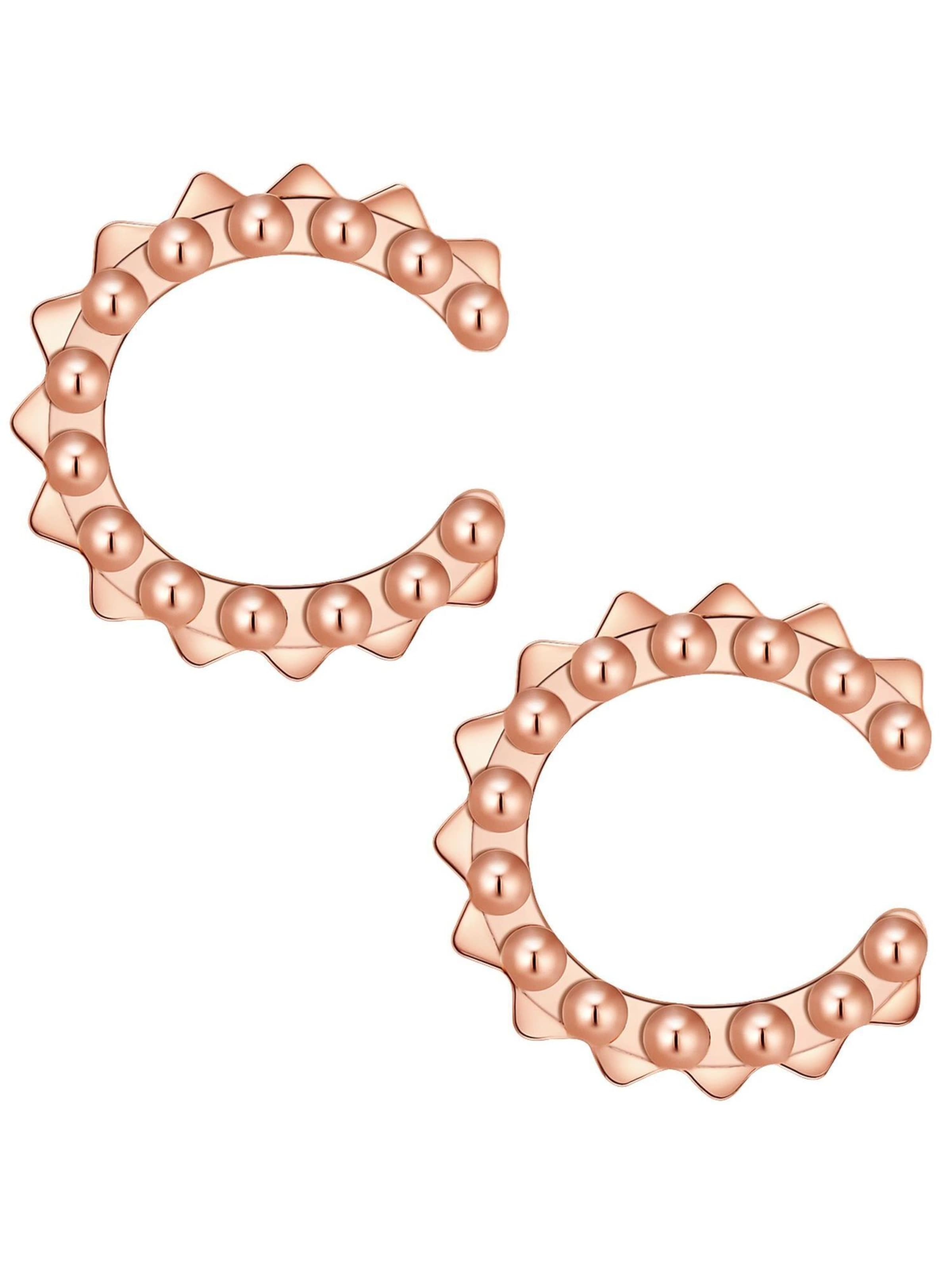 Orecchini di Lulu & Jane in oro: frontale