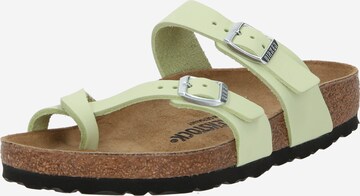 BIRKENSTOCK Pantoletter 'Mayari' i grøn: forside