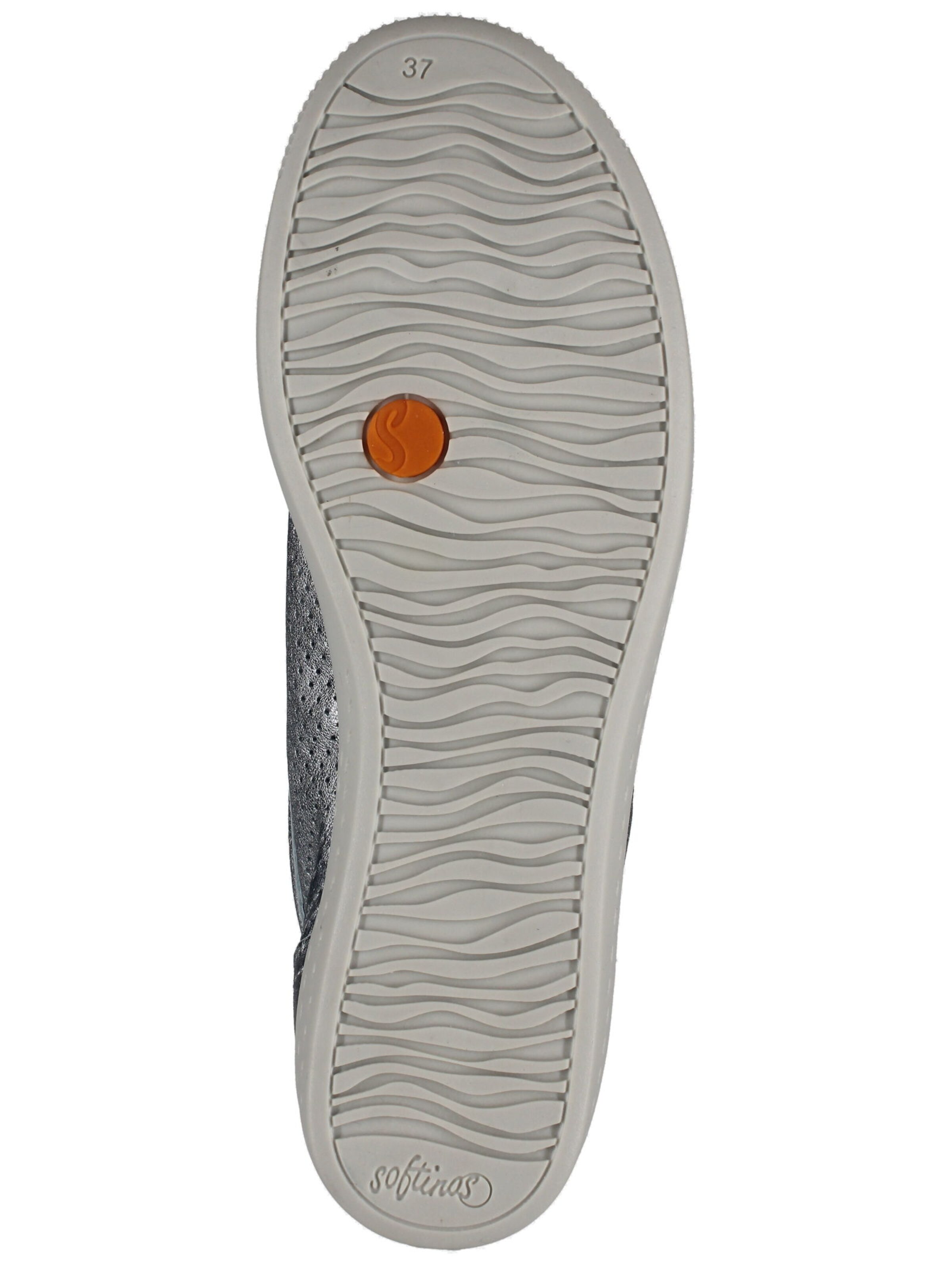 Softinos Sneakers laag in Zilver