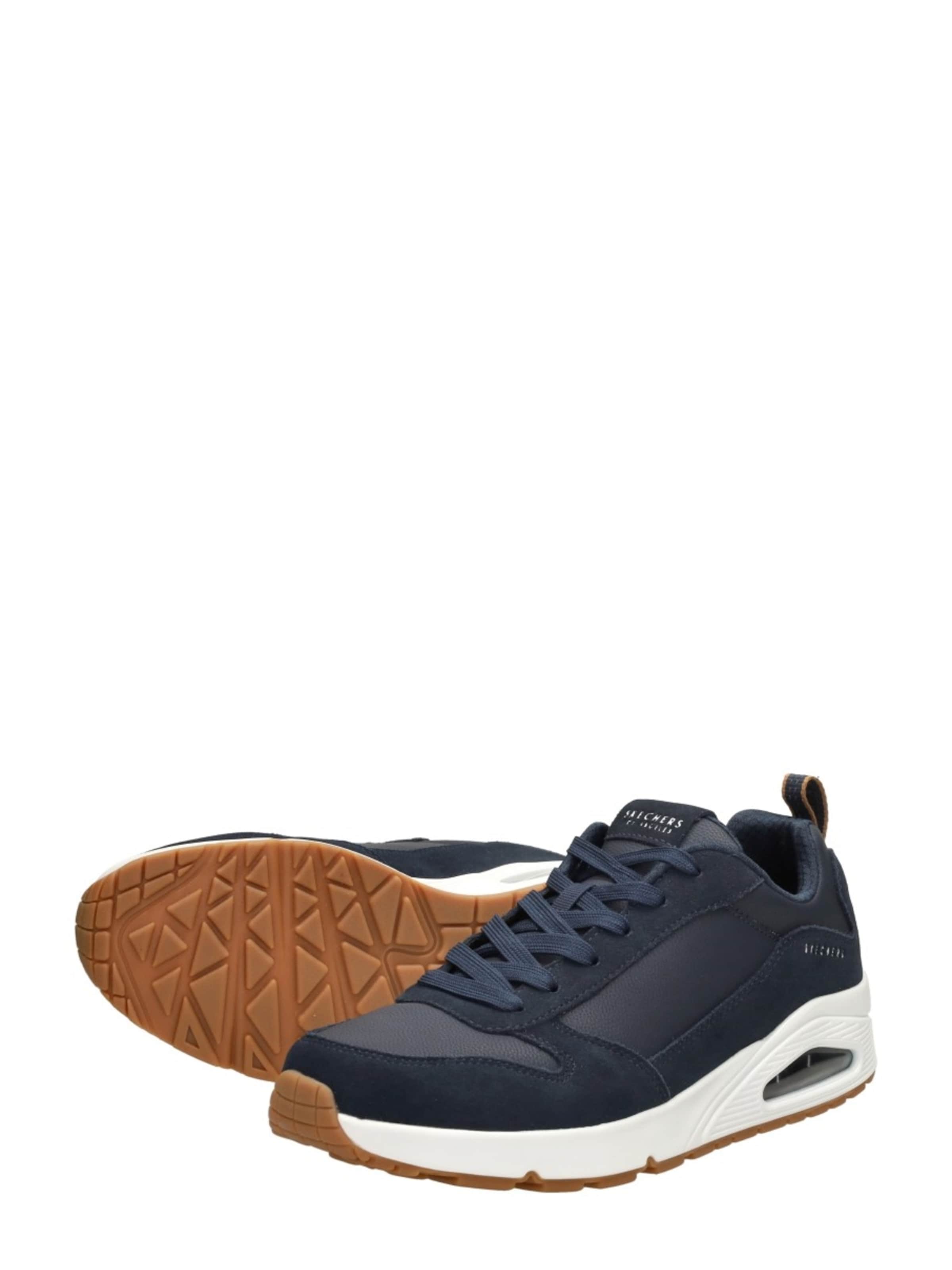 SKECHERS Sneakers laag 'Uno - Stacre' in Blauw