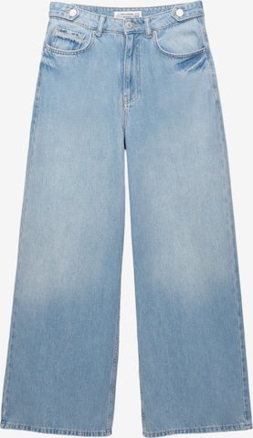 Pull&Bear Baggy Jeans in Blue: front