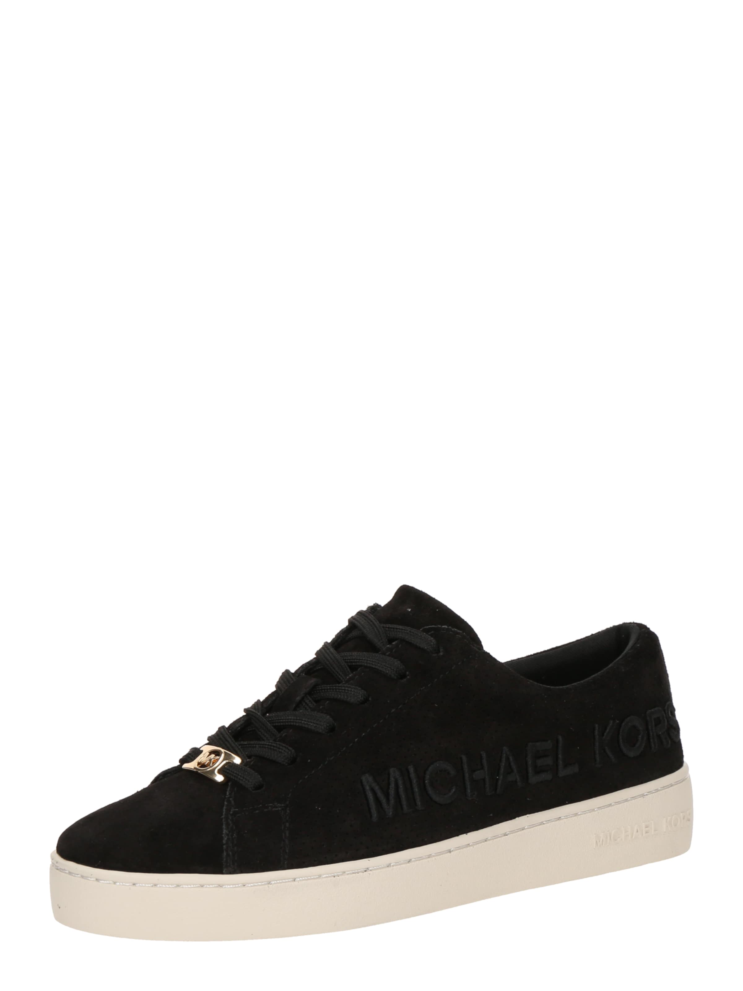 MICHAEL Michael Kors Platform trainers 'KEATON' in Black: front