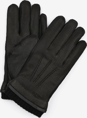 Suitable Vingerhandschoenen in Zwart: voorkant