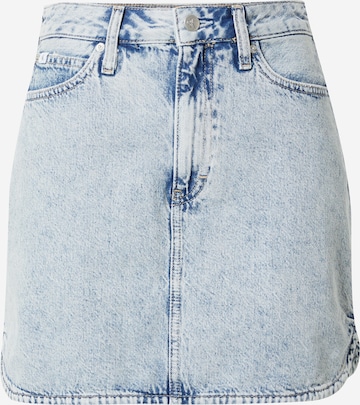 Calvin Klein Jeans Sukně – modrá: přední strana