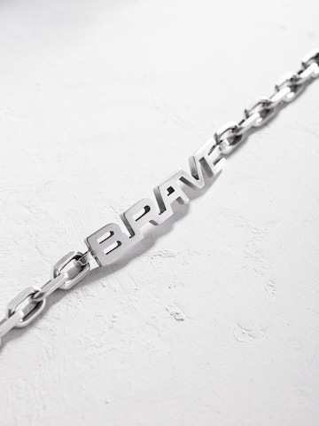 REYTEL Bracelet 'BRAVE' in Silver