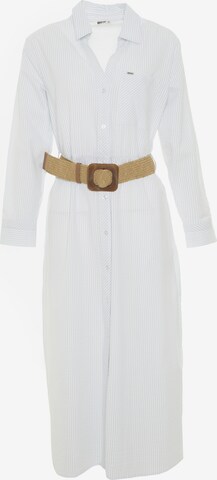 BIG STAR Shirt Dress 'Briney' in White: front