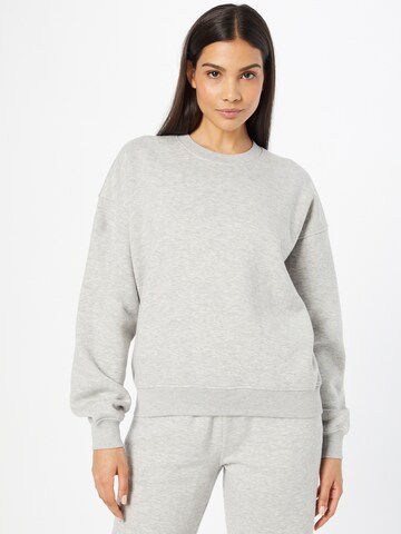 Sweat-shirt 'Ava' LENI KLUM x ABOUT YOU en gris : devant