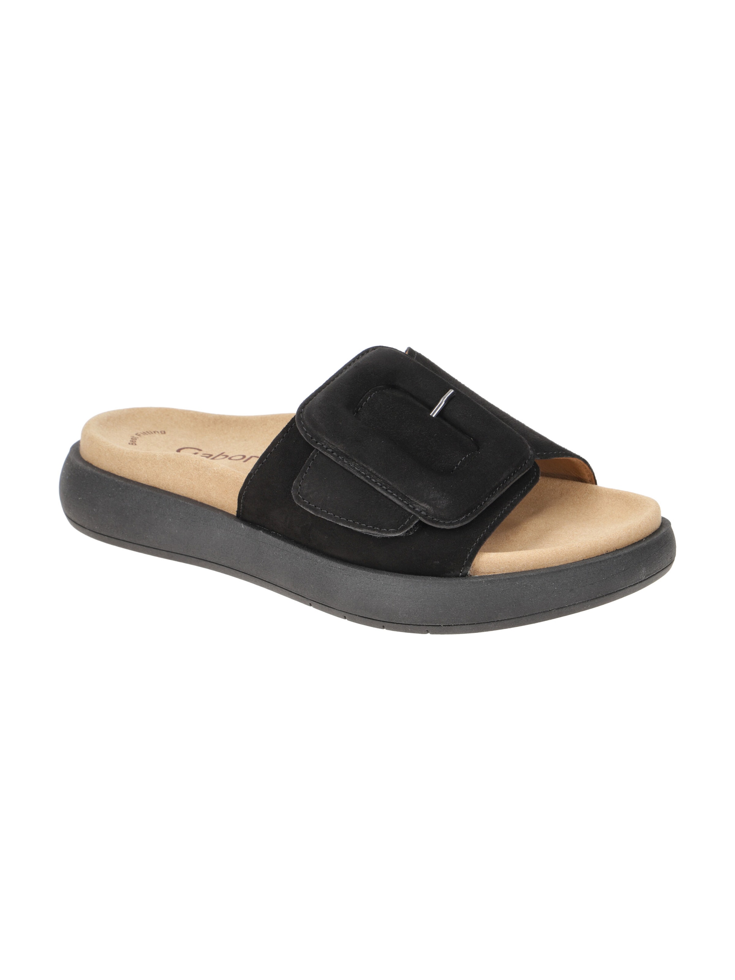 GABOR Pantolette '83.751.17'‌‌‌‌‌‌‌ in Schwarz: Vorderseite