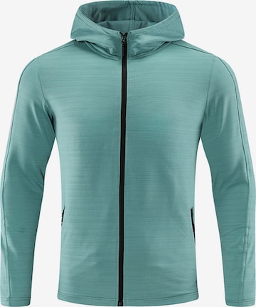 YOUTHUP Outdoor jacket 'Bewegung' in Green: front