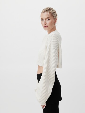 LeGer by Lena Gercke Pullover 'Thassia' i hvid