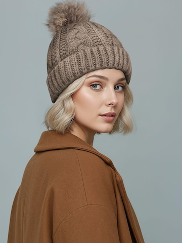 Neverless Beanie '1980' in Beige