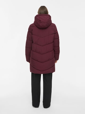 VILA Winter coat 'VILAVENDER' in Red