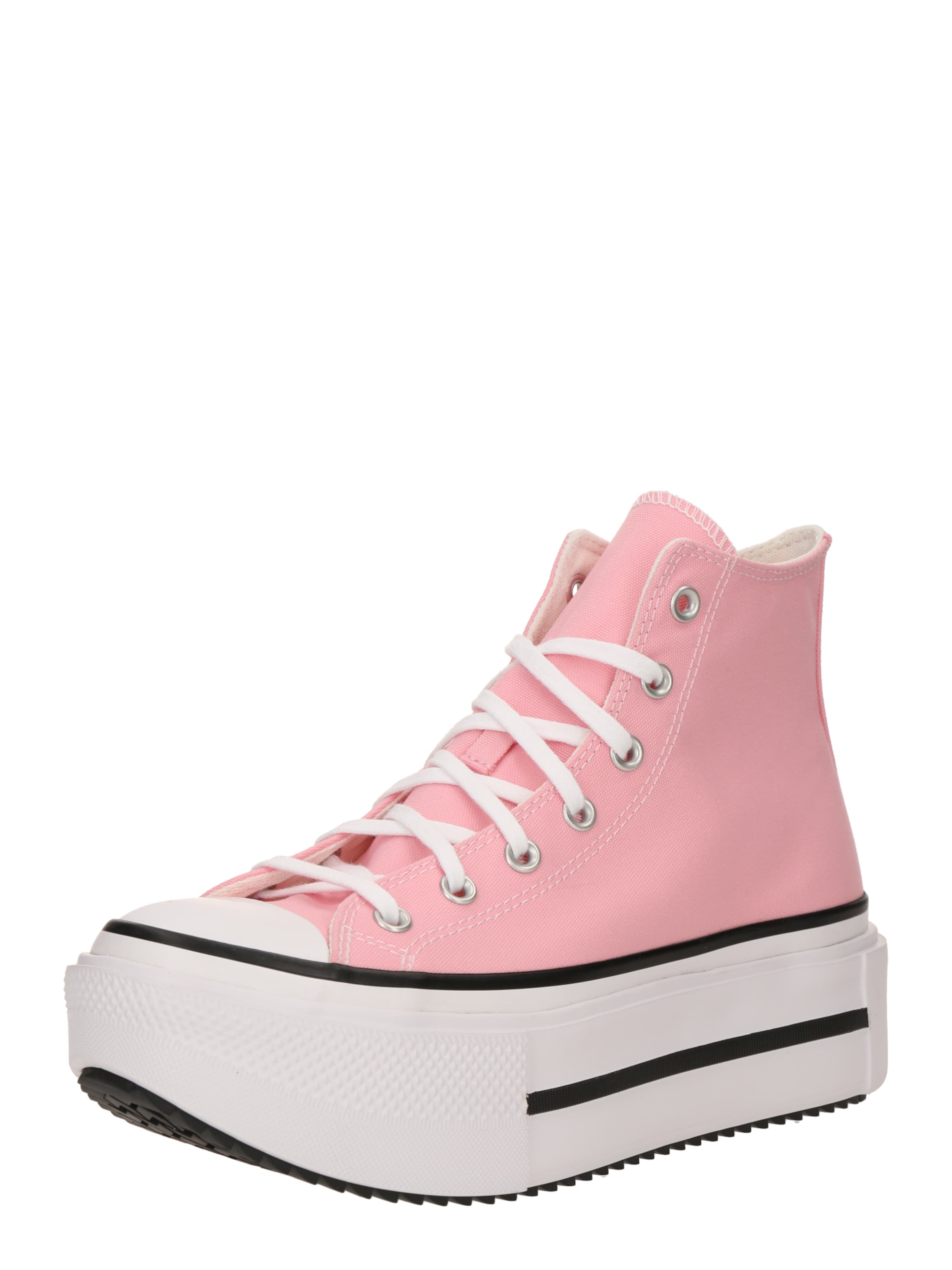rozā CONVERSE Augstie brīvā laika apavi 'CTAS LIFT DOUBLE STACK HI': no priekšpuses