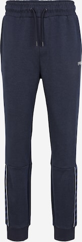 FILA Tapered Workout Pants 'Omer' in Blue: front