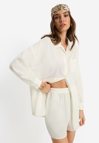 LSCN by LASCANA Брючный костюм в Бежевый: спереди