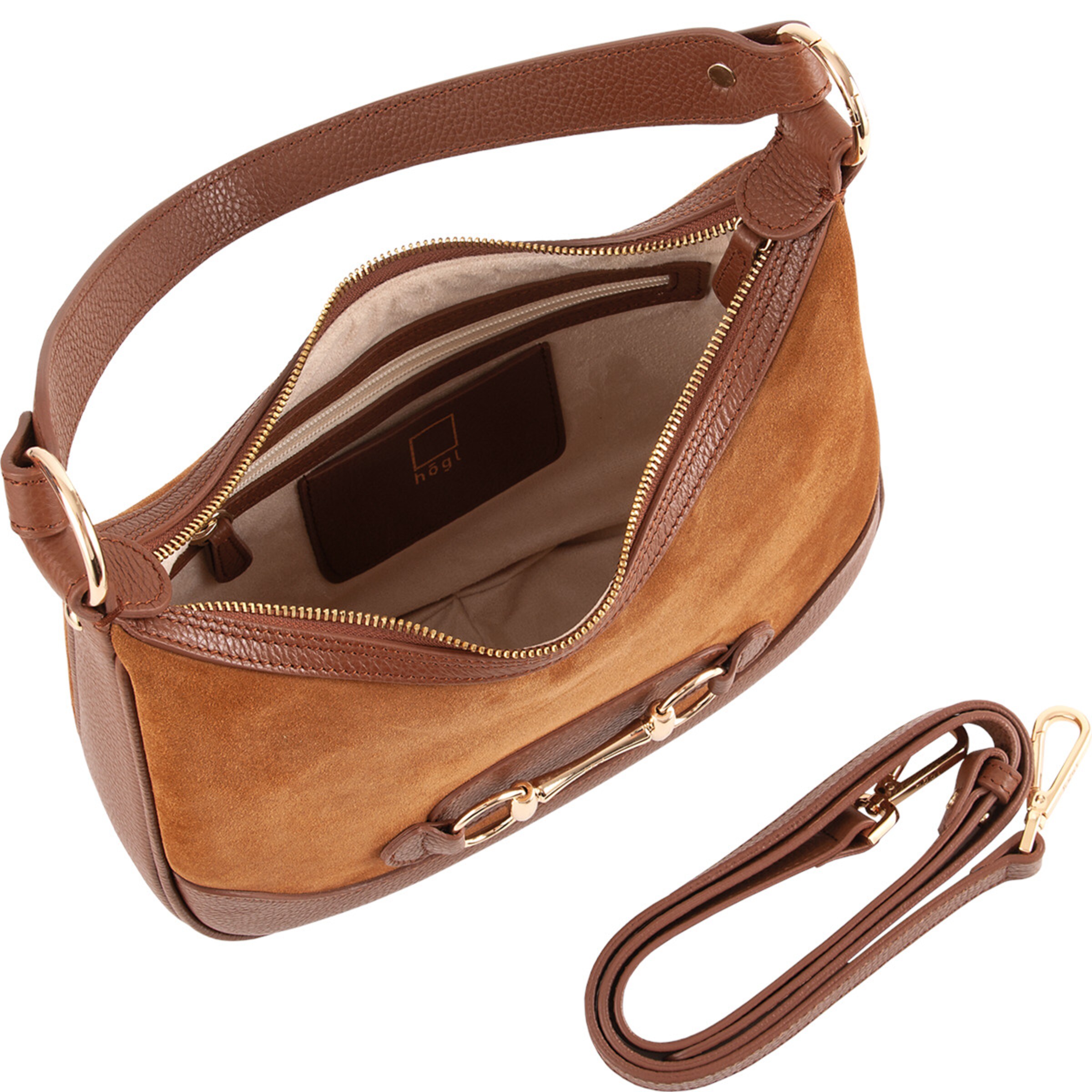 Högl Handtasche 'RILEY' in Braun