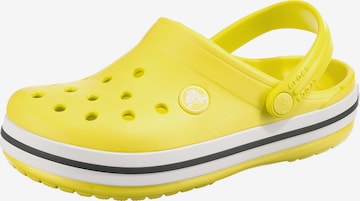 Crocs Beach & Pool Shoes 'CROCBAND' in Yellow: front