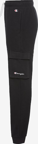 Champion Authentic Athletic Apparel Tapered Workout Pants 'LEGACY ICONS' in Black