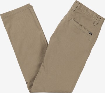 Volcom - Regular Calças chino 'Frickin Modern Stret' em bege