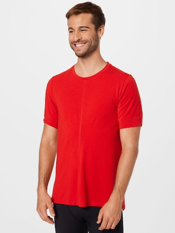 NIKE Functioneel shirt in Rood: voorkant